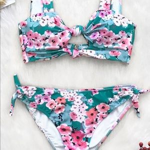 Cherry Blossom Double Knot Bikini